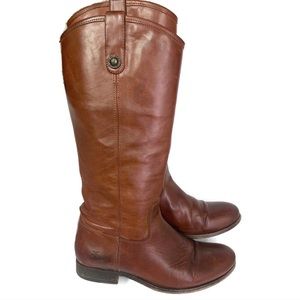 Melissa FRYE boots cognac